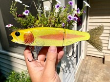 KGB Trout GOAT Palomino Glide Bait - New KGB Swimbait