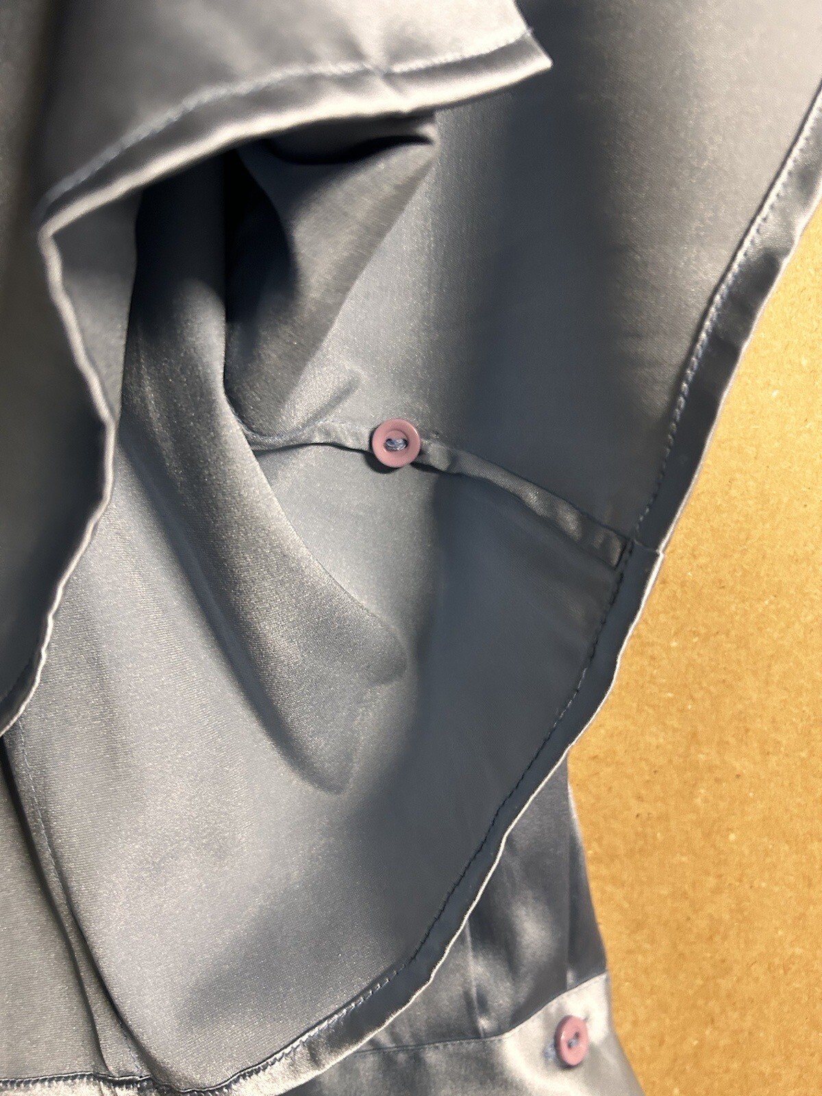 Holt Renfrew Collection Vintage 90's Women's Sz 4 Blue 94% Silk 6% Spandex