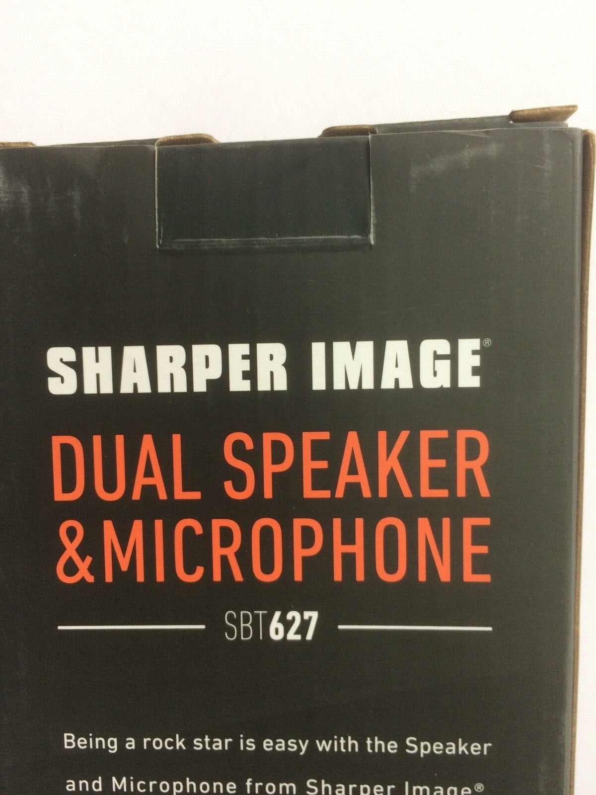 sharper image dual speaker and microphone