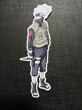 Naruto Kakashi Hatake Glossy Sticker Anime Waterproof 