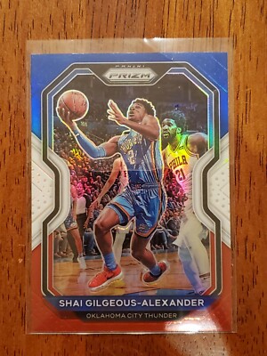 2020-21 Prizm Choice Shai Gilgeous-Alexander Red White Blue