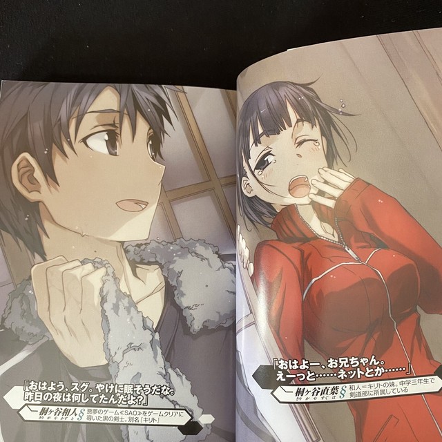 Sword Art Online Fairy Dance Vol 4 Light Novel Anime Japan Reki Kawahara Sao For Sale Online Ebay