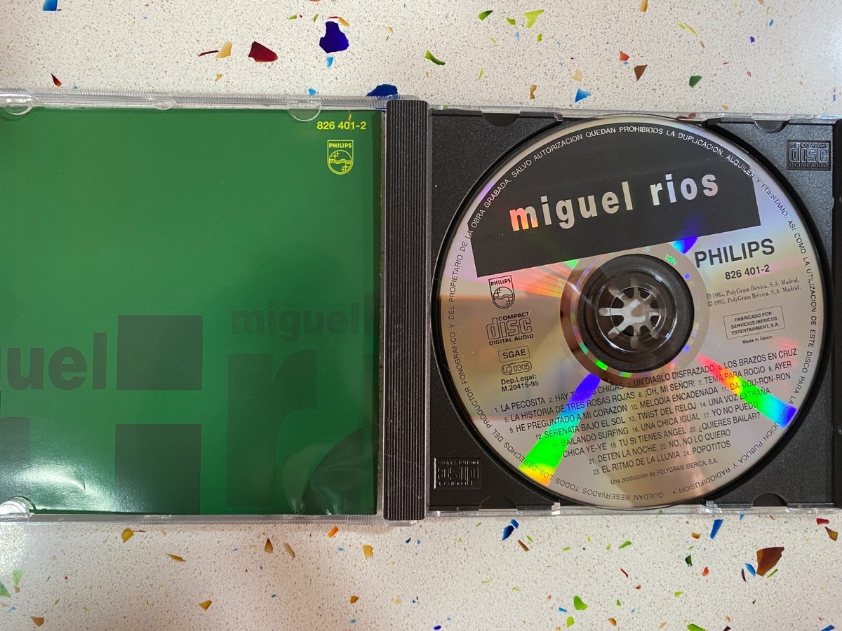 MIGUEL RIOS CD 24 CANCIONES LA PECOSITA HAY TANTAS CHICAS UN