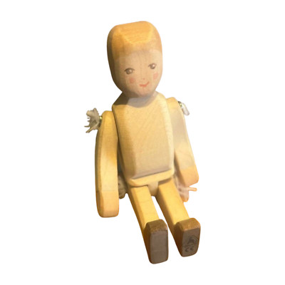 Ostheimer Wooden Father Doll German Toy Used