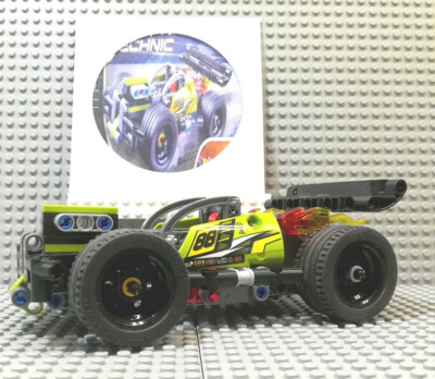 LEGO  42072 WHACK! BA AUTO RENNWAGEN TECHNIK MODEL (1)