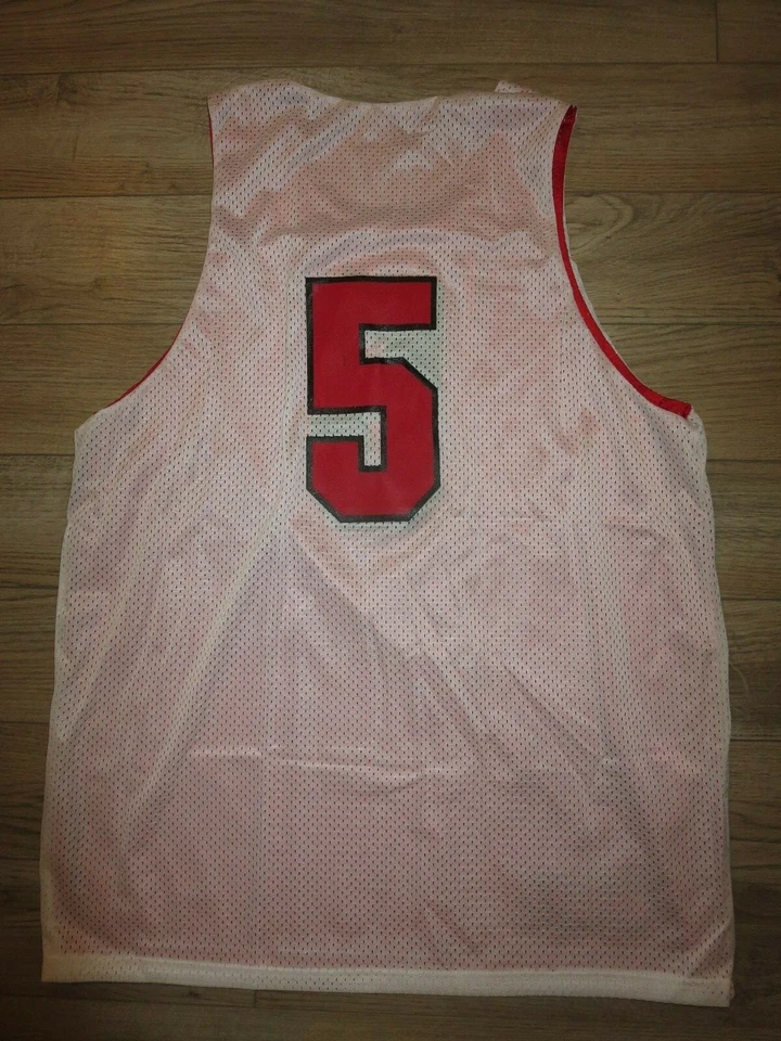 Utah Utes #5 Basketball Team Issued Under Armour Practice game used Jersey LG L - Image 4 of 4