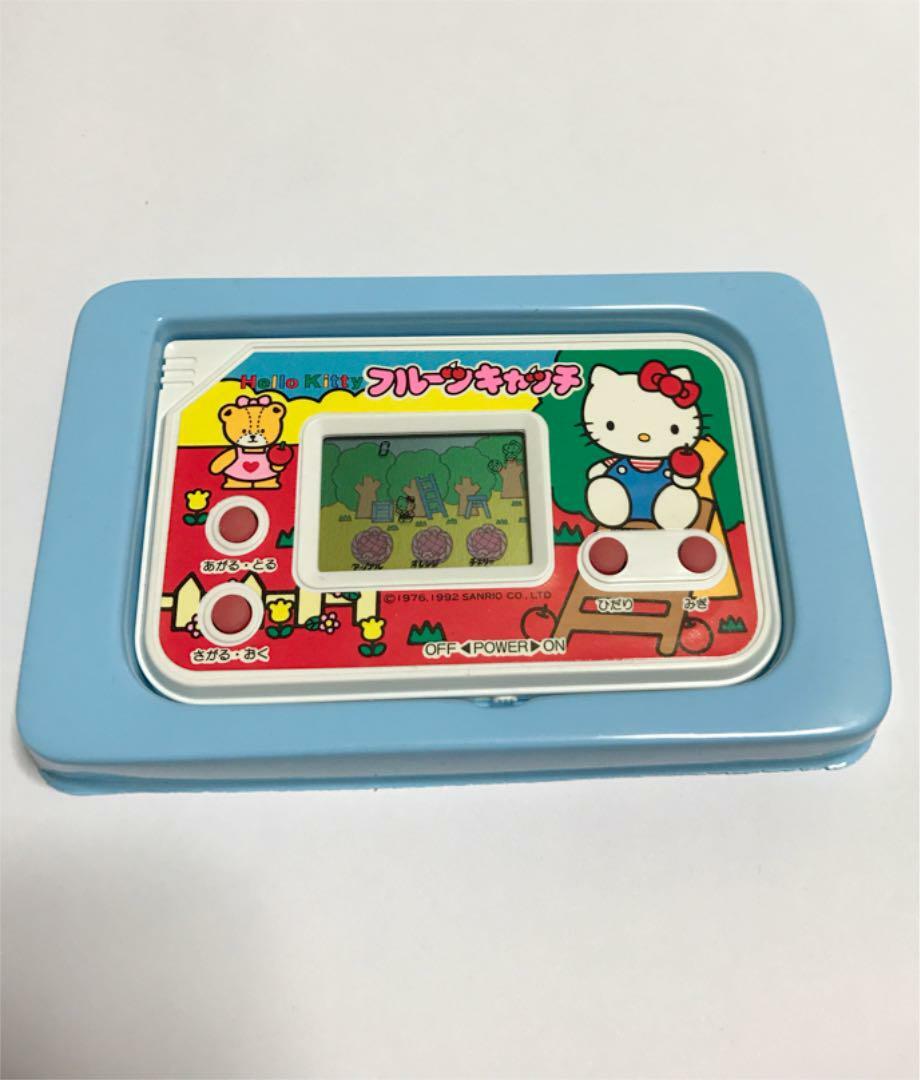 【新品未使用】ハローキティ　フルーツキャッチ　レトロ　ゲーム 新品未使用】ハローキティ フルーツキャッチ レトロ ゲーム