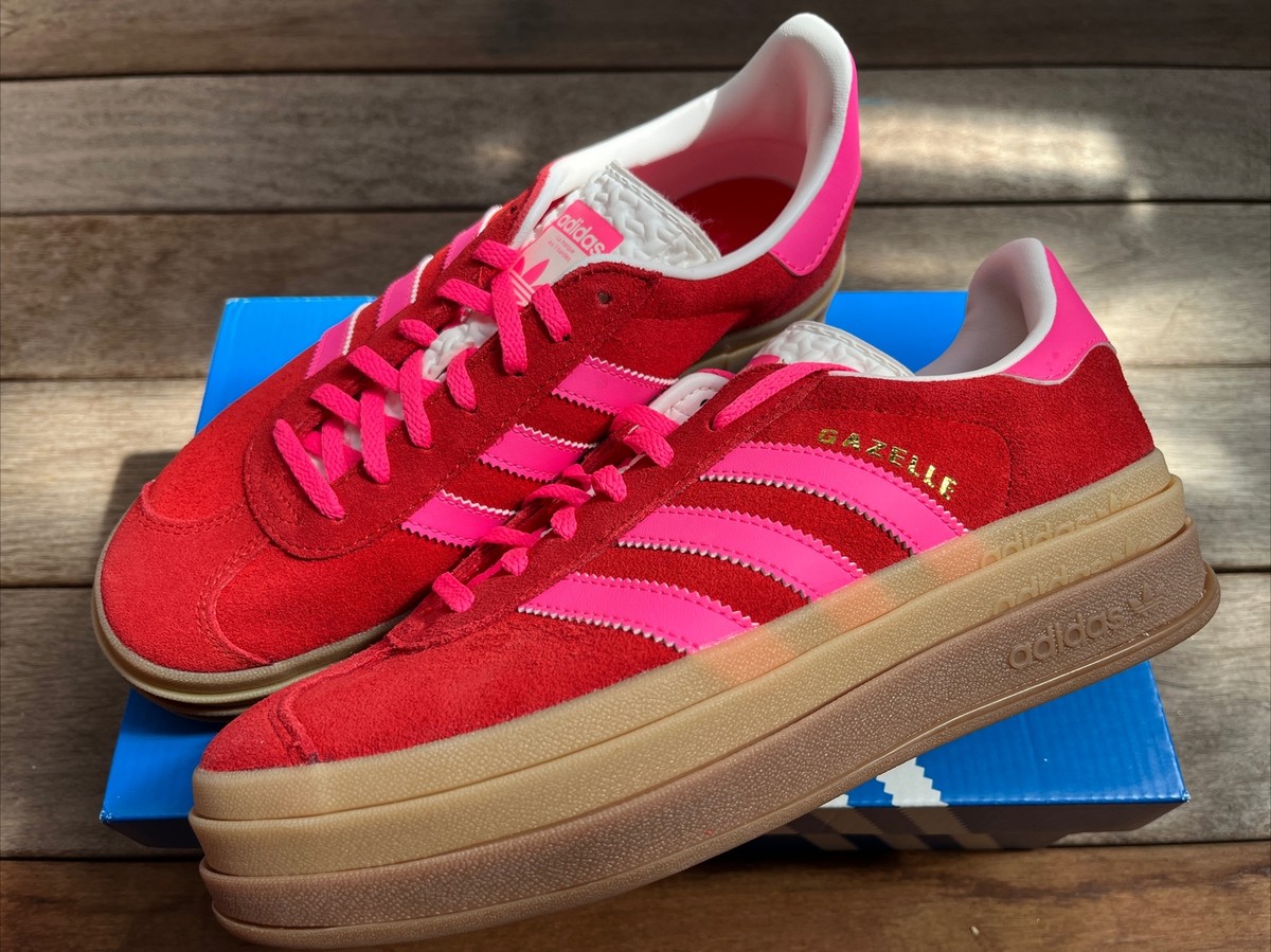 adidas Originals Gazelle Bold IH7496 College Red/Lucid Pink adidas Originals Gazelle Bold IH7496 College Red/Lucid Pink