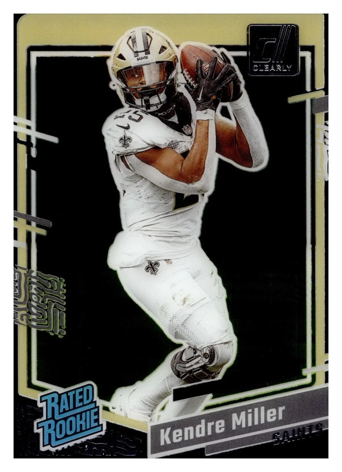 2023 Panini Clearly Donruss Kendre Miller #72