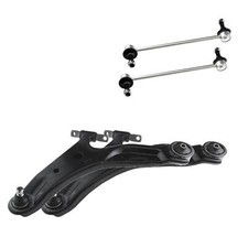 2x NTY Querlenker + Koppelstange Satz Vorderachse für Hyundai Santa Fé I SM 2.7