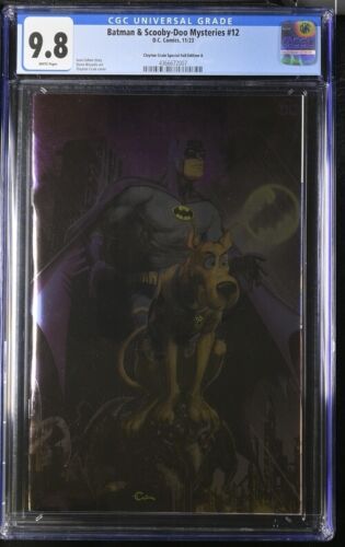 Batman & Scooby-Doo Mysteries 12 DC Clayton Crain 2023 NYCC Foil Edition CGC 9.8