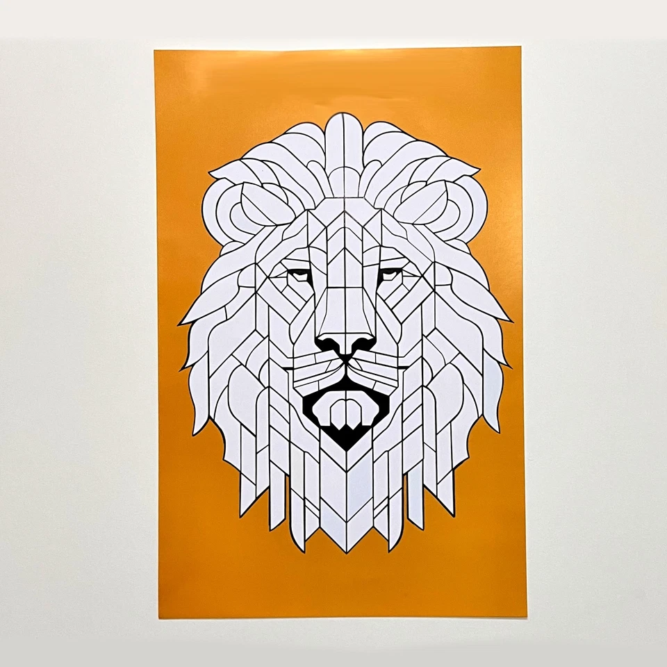 Lion Jigsaw Puzzle Poster- Fun & Challenging for All Ages, 173 Pieces, Gift Idea - Image 2 of 4