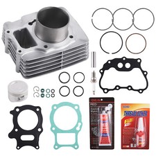 Cylinder Piston Ring Gasket Top End Rebuild Kit For Sportrax 250 TRX250X UK