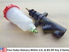 JCB PARTS - BRAKE MASTER CYLINDER WITH RESERVOIR (PART# 15/106100 & 121/34400)