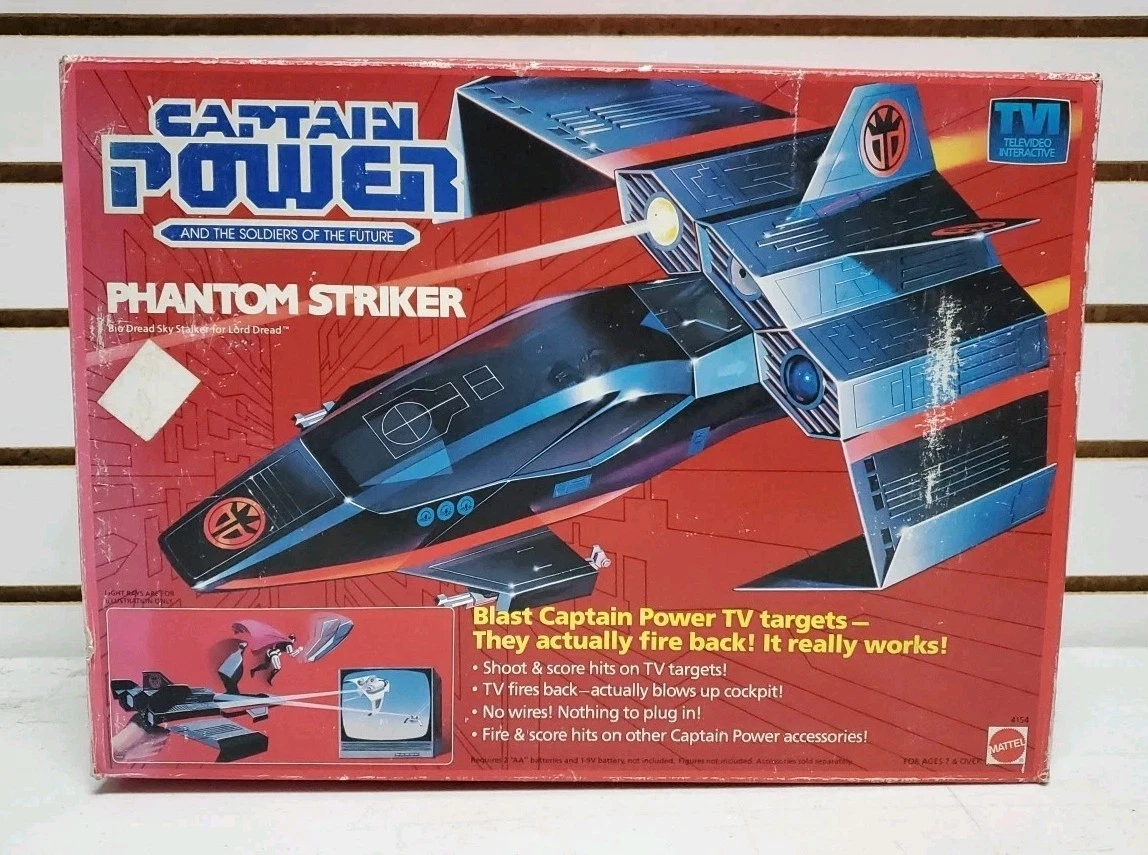 Figurine Vintage Captain Power - Mattel 1987, Soldats Du Futur, Collection
