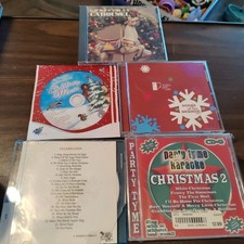 Christmas CD Lot Of Five Karaoke Plus
