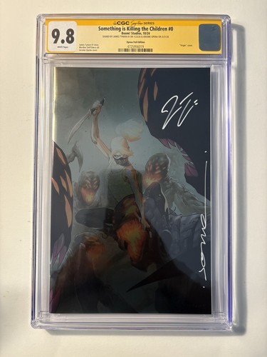 Something is Killing the Children 0 CGC 9.8 SS Signed James Tynion Jerome Opena