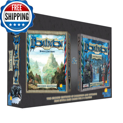 Rio Grande Games Dominion Big 2Nd Edition Strategy Board Game Comes Extra Base