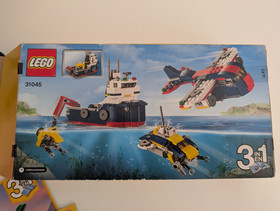 Lego Creator Sets: 31045, 31058, 31073, 31090 Used, Open, Incomplete  Read Desc.