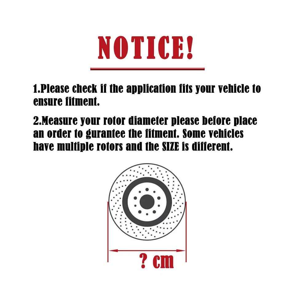 Pastillas de rotores de freno traseros de 345 mm para frenos Ford Explorer 2013-2014 Lincoln MKT MKS Foto 3 de 4