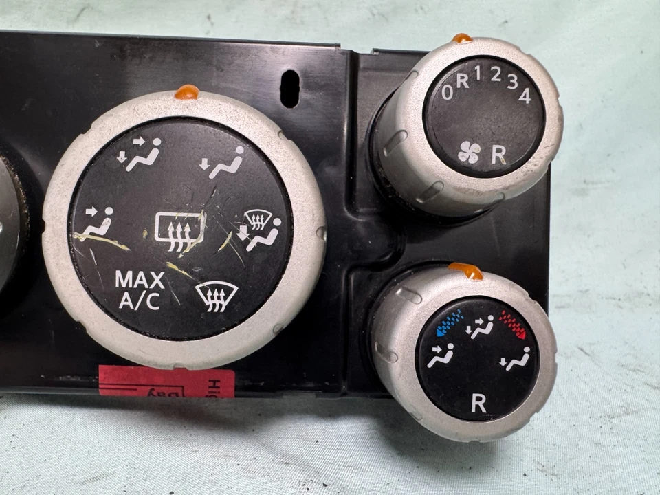 Nissan Quest 2004-2005 calefacción aire acondicionado control de temperatura OEM 27500-5Z002 Foto 4 de 4