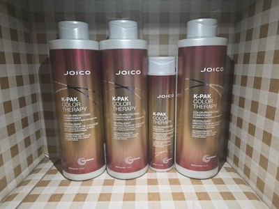 (4 PACK) K-Pak Color Therapy Conditioner by Joico for Unisex 1 SHAMPOO 