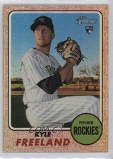 2017 Topps Heritage High Number Chrome Refractor /568 Kyle Freeland #THC-666 0t2