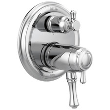 Delta T27T997 Cassidy 2-Handle TempAssure Valve Trim - Chrome