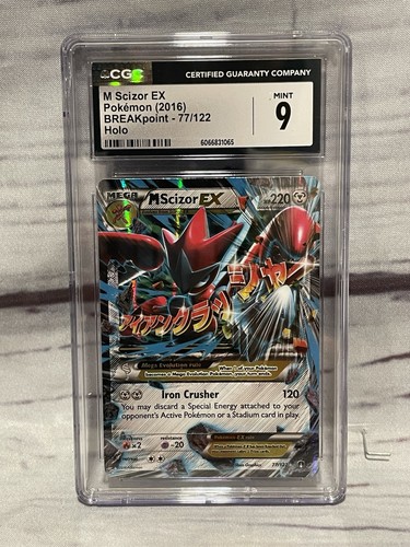 M Scizor-EX graded CGC 9 for sale on eBay