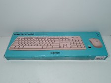 Logitech MK270 Wireless Keyboard  Mouse Combo, 2.4 GHz - Rose - Brand New