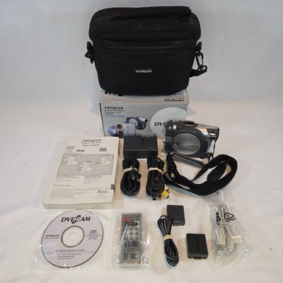 #ad #ad Hitachi DZ MV780A Mini DVD amp; SD Video Camcorder w Cables amp; Accessories $79.19