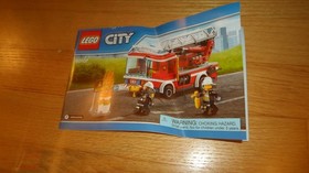 Lego City 60107 Fire Ladder Truck City Incomplete Box Manual