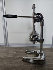 SAFTPRESSE ENTSAFTER HEBEL ORANGENPRESSE ZITRUSPRESSE MANUELL CHROM 