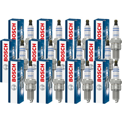 12x BOSCH Zündkerze Platinum für VW Polo 86C 80 1.0 Cat Mercedes-Benz