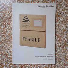 Boetto Design 2010 378 Lots Massimo Vignelli Fornasetti Gio Ponti Andlovitz 