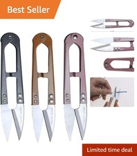 Multicolor 4.1 Inch Yarn and Thread Scissors - Ambidextrous Design 3PCS Set