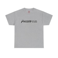 T-shirt americana vintage retrò Philco Radio DISTRESSATA nuova con etichetta S-5XL