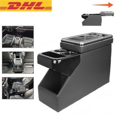 Mittelkonsole Staufach  Für VW T4 T5 T6 Multivan Console Opel Toyota Schwarz DHL