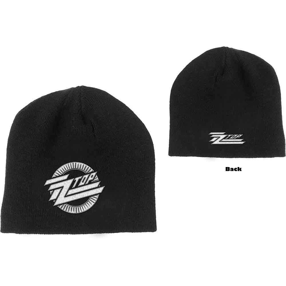 ZZ Top Circle Logo Official Beanie Hat