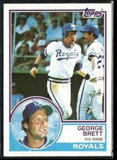 1983 Topps George Brett #600 Kansas City Royals