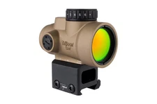 Trijicon MRO SD 1x25 2 MOA Adj Green Dot Coyote Brown Lower 1/3 Co-witness