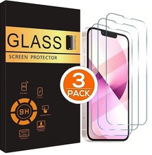 3-PACK For iPhone 17 16 15 14 13 12 11 Pro Max XTempered Glass Screen Protector
