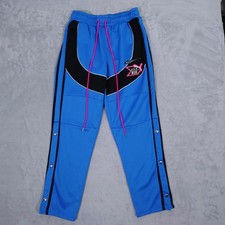 Puma x Rhude Track Pants Mens M Palace Blue 596754-41 Snap Streetwear