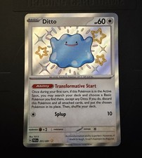 Ditto 201/091 SV: Paldean Fates Holo on eBay