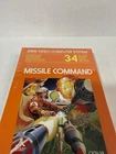 Atari 2600 Missile Command Cx2638 Sealed NOS New Old Stock Rare Vintage Game