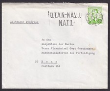 NATO - Belgium NATO OTAN slogan on 1970 cover to Germany