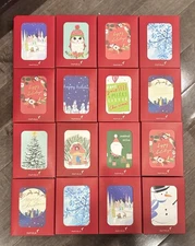 16 Assorted 20 Count Boxes Of Christmas Note Cards With Envelopes Papyrus