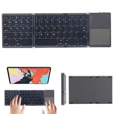 Mini Keyboard Bluetooth Wireless Portable Universal Touchpad Keyboard Folding
