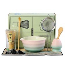 7matcha whisk set - 1Matcha Bowl 1 matcha whisk, 8pcs 1, Gradient color
