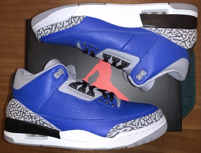 Size 11.5 - Jordan 3 Retro Varsity Royal 2020 for sale online | eBay